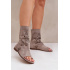 Zazoo 3437 Dámske Semišové Sandále S Návlekom Na Zips Beige - Béžová