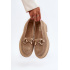 Zazoo 3429 Semišové Dámske Mokasíny S Ozdobou Beige - Béžová