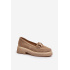 Zazoo 3429 Semišové Dámske Mokasíny S Ozdobou Beige - Béžová