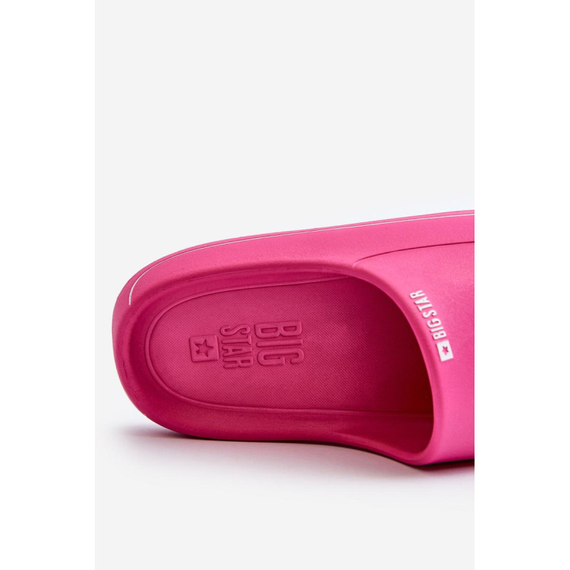 Ľahké Dámske Papuče Big Star NN274A041 Fuksia - Odtiene ružovej