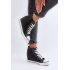Dámske tenisky na klinu Cross Jeans NN2R4005 Čierne - Čierna