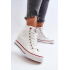 Dámske tenisky na podpätku Cross Jeans NN2R4004 Biele - Biela