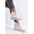 Dámske tenisky na podpätku Cross Jeans NN2R4004 Biele - Biela