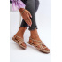 Ploché dámske sandále Big Star NN274012 Beige - Béžová