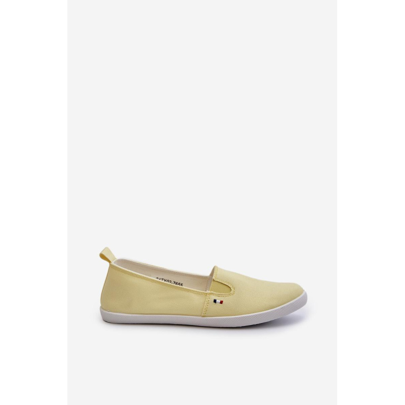 Dámske tenisky slip-on žlté Adrancia - Odtiene žltej a zlatej
