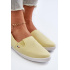 Dámske tenisky slip-on žlté Adrancia - Odtiene žltej a zlatej