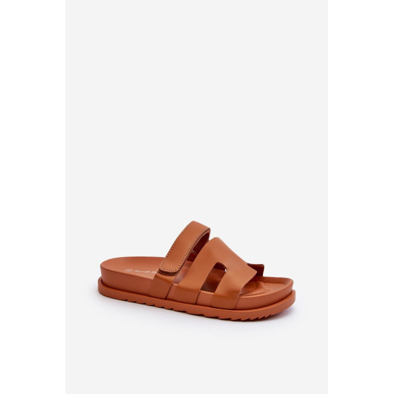 Klasické Dámske Žabky Camel Molie - Odtiene hnedej a béžovej