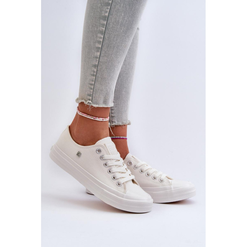 Klasické Dámske Tenisky Big Star NN274285 Biele - Biela
