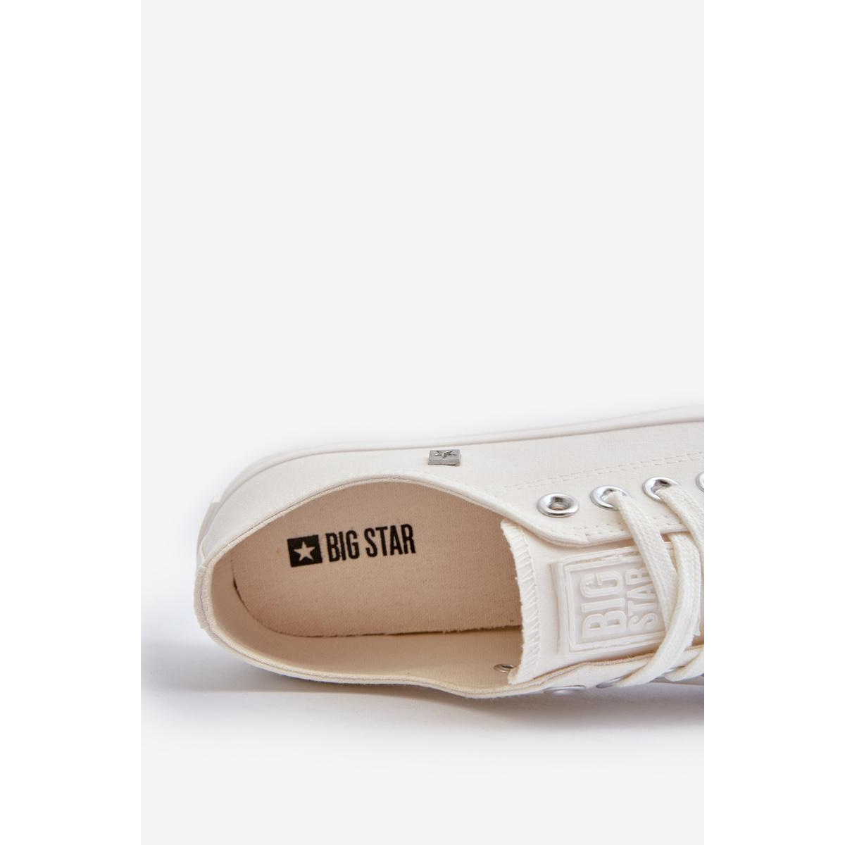 Klasické Dámske Tenisky Big Star NN274285 Biele - Biela
