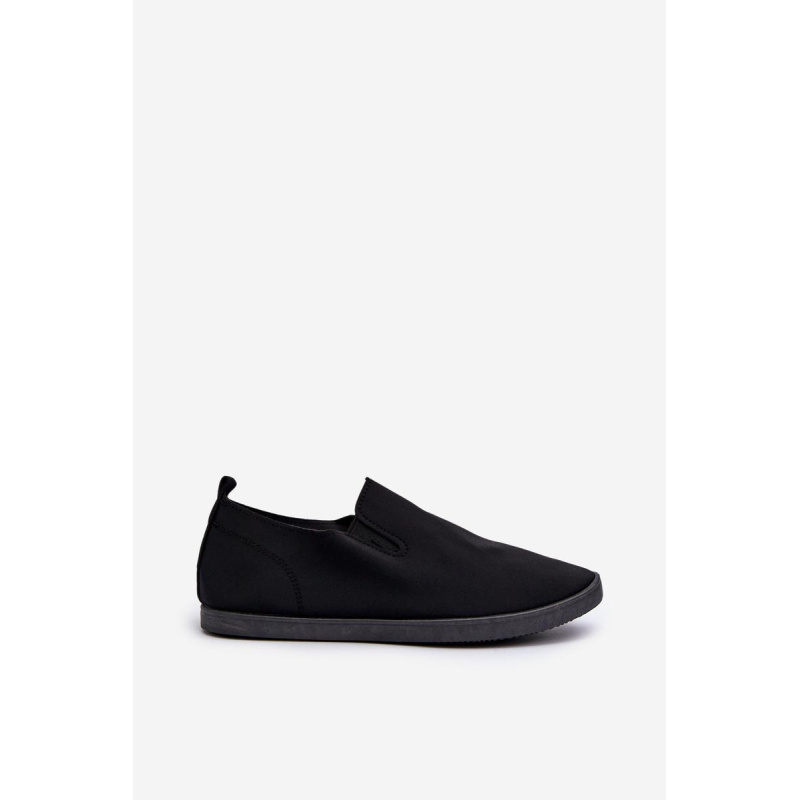 Dámske čierne tenisky Slip-On Lovinia - Čierna