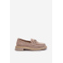 Ženské semišové Moccasins S.Barski HX52-222 BEIGE - Béžová