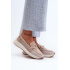 Dámske semišové mokasíny D&A TW210 Beige - Béžová