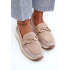 Dámske semišové mokasíny D&A TW210 Beige - Béžová