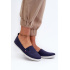 Dámske námornícke slip-on tenisky modré Adrancia - Modrá