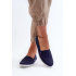 Dámske námornícke slip-on tenisky modré Adrancia - Modrá