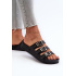 Dámske gumové flip -flops Zaxy JJ285058 čierna