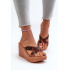 Dámske sandále na platni 83520 Ipanema High Fashion Slide Fem hnedé - Odtiene hnedej a béžovej