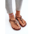 Dámske ploché sandále Japonky 83507 Ipanema Class Blown Up Sandal Fem hnedé - Odtiene hnedej a béžovej