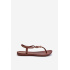 Dámske ploché sandále Japonky 83507 Ipanema Class Blown Up Sandal Fem hnedé - Odtiene hnedej a béžovej