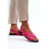 Zazoo 40407 Dámske kožené sandále Fuksia - Odtiene ružovej