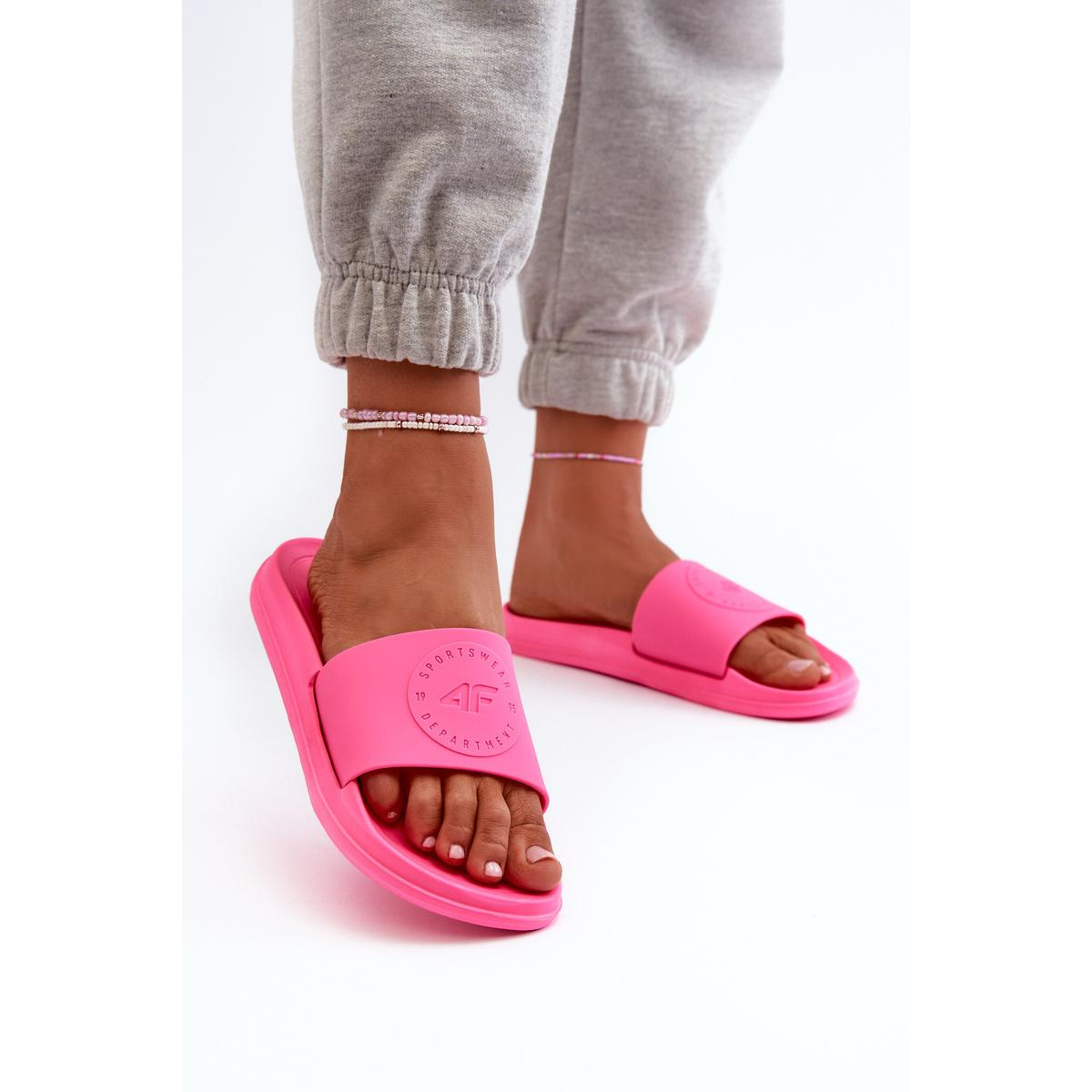 Dámske Papuče 4FMM00FFLIF045-53S Fuchsia - Odtiene ružovej