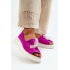 Zazoo 2939 Semišové Dámske Sandále S Mašľou Fuksiová - Odtiene ružovej