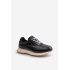 Dámske Sneakers Športová Obuv Z Eko Kože Big Star OO274024 Hi-Poly System Čierne - Čierna