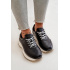 Dámske Sneakers Športová Obuv Z Eko Kože Big Star OO274024 Hi-Poly System Čierne - Čierna