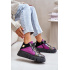 Kožené Sneakersy Na Platforme Fuchsie Maciejka 06767-15
