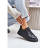 Zateplené Dámske Sneakersy Big Star MM274618 Čierne - Čierna