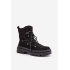 Čižmy S Kožušinou Typ Čierne Merilana - Čierna