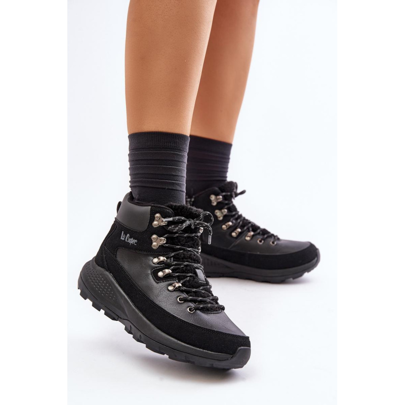 Dámske Ľahké Zipsové Čižmy Čierne Lee Cooper LCJ-24-03-3073