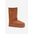 Vysoké Snehové Topánky Na Platforme Big Star OO274893 Camel - Odtiene hnedej a béžovej