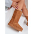 Vysoké Snehové Topánky Na Platforme Big Star OO274893 Camel - Odtiene hnedej a béžovej