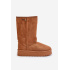 Vysoké Snehové Topánky Na Platforme Big Star OO274893 Camel - Odtiene hnedej a béžovej