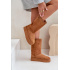 Vysoké Snehové Topánky Na Platforme Big Star OO274893 Camel - Odtiene hnedej a béžovej
