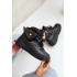 Vysoké sneakers s vreckom na platforme čierne Saramis - Čierna