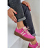 Zazoo N1068S4 Dámske Semišové Tenisky Na Platforme Fuksia - Odtiene ružovej