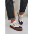 Zazoo N1068 Kožené Nízke Tenisky Dámske Na Platforme Biele - Biela