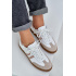 Zazoo N1068 Kožené Nízke Sneakers Dámske Béžové - Béžová