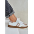 Zazoo N1068 Kožené Nízke Sneakers Dámske Béžové - Béžová