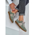 Zelené Nízke Dámske Sneakers Zamatové Zazoo - Odtiene zelenej