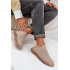 Dámske Slip-On Športové Topánky S Ozdobou D&A TW121 Béžové - Béžová