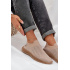 Dámske Slip-On Športové Topánky S Ozdobou D&A TW121 Béžové - Béžová