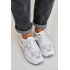 Kožené Športové Topánky Dámske Sneakers S.Barski LR51-551 Biele - Biela