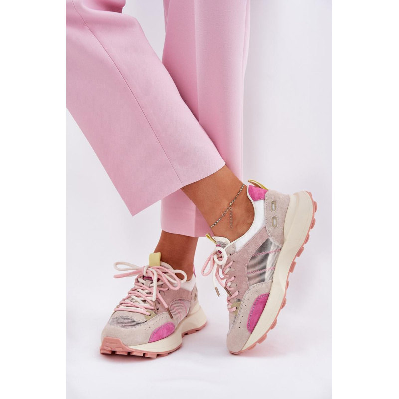 Zamšové Športové Topánky Sneakers Dámske 66725 Viacfarebné Vinceza