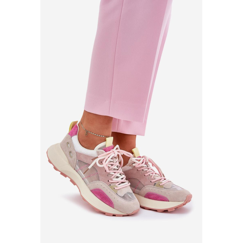Zamšové Športové Topánky Sneakers Dámske 66725 Viacfarebné Vinceza
