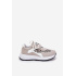 Športové Topánky Sneakers Dámske Na Platforme Leopard Bielo-Bežové Pumbes - Biela || Béžová