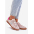 Semišové Športové Topánky Sneakers Dámske D.Franklin DFSH387005 Špinavá Ružová - Odtiene ružovej