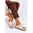 Dámske platformové sandále Big Star NN274A746 Beige - Béžová